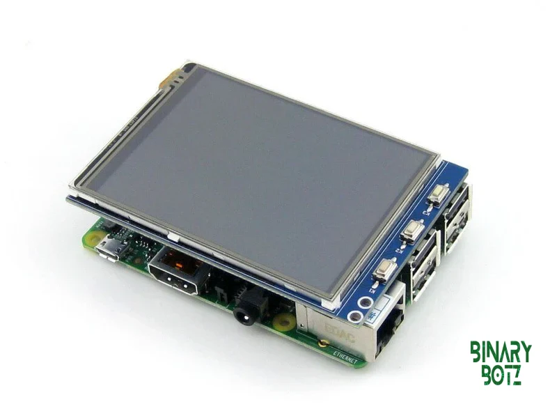 3.2" TFT Resistive Touch LCD Display for Raspberry Pi 320x240 SPI product image