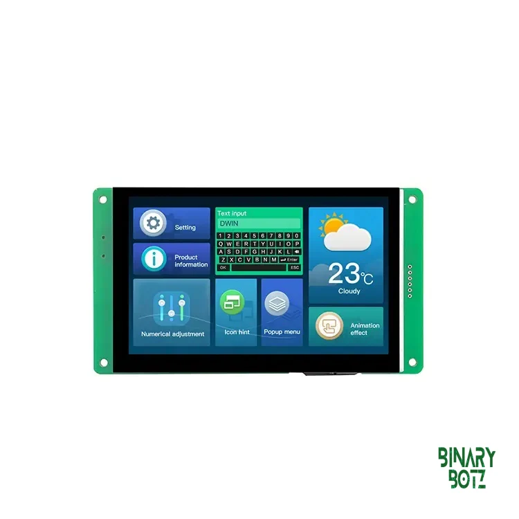 5" 800x480 DGUS II HMI LCD Display UART Arduino IoT product image