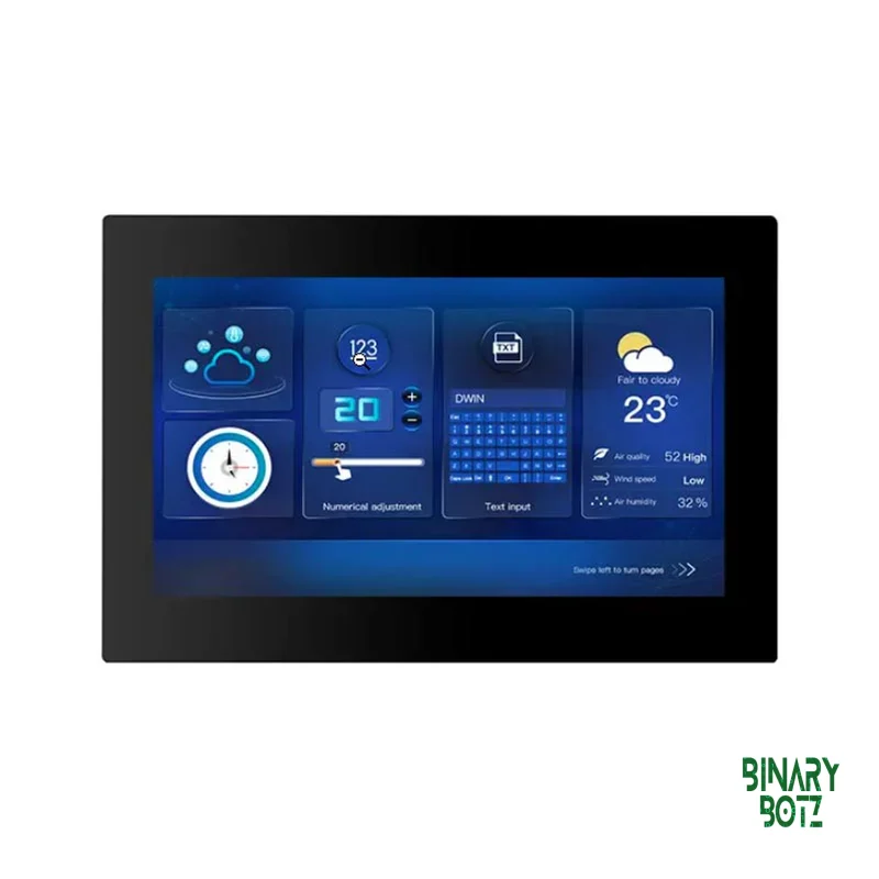 10.1" DWIN HMI Resistive Touch LCD 1024x600 TFT Display for Arduino & ESP32 product image