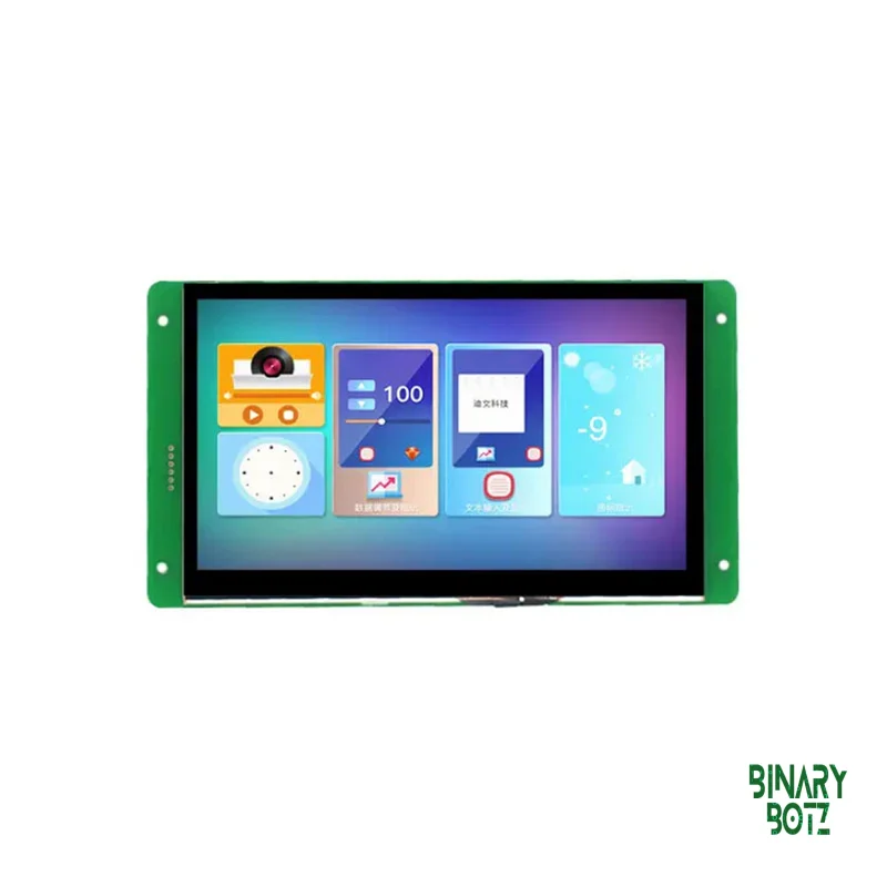 7" IPS LCD 1024x600 Capacitive Touch Display UART/RS232 for Arduino ESP32 product image