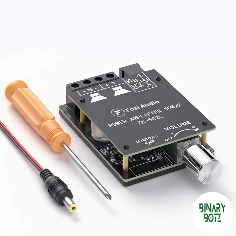 Bluetooth 5.0 Stereo Audio Amplifier Module 15Wx2 for Arduino ESP32 DIY Projects product image