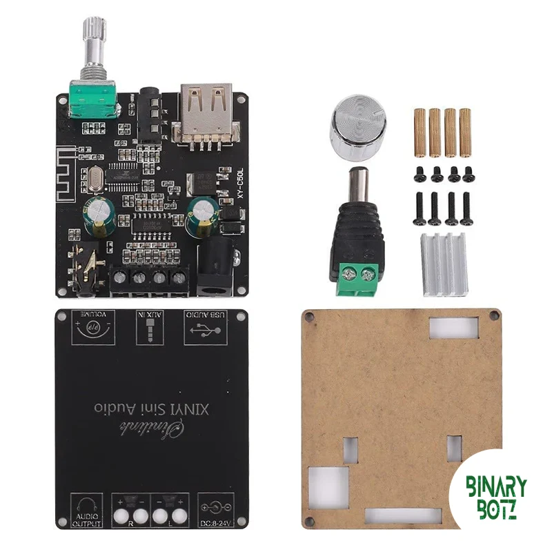 XY-C50L Bluetooth 5.0 Stereo Amplifier Board 50W×2 product image