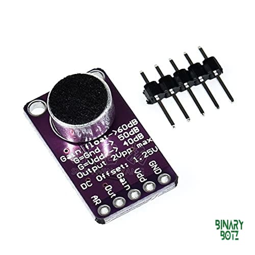 MAX9814 Microphone Module with AGC for Arduino ESP32 IoT Projects product image