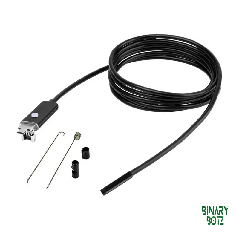 USB Endoscope Camera 7mm 2M IP67 Waterproof Inspection Scope for Arduino ESP32 DIY product image