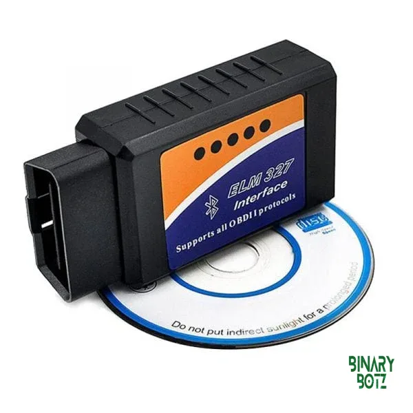 ELM327 OBD2 Bluetooth Scanner V2.1 Car Diagnostic Tool for Arduino/ESP32 Projects product image