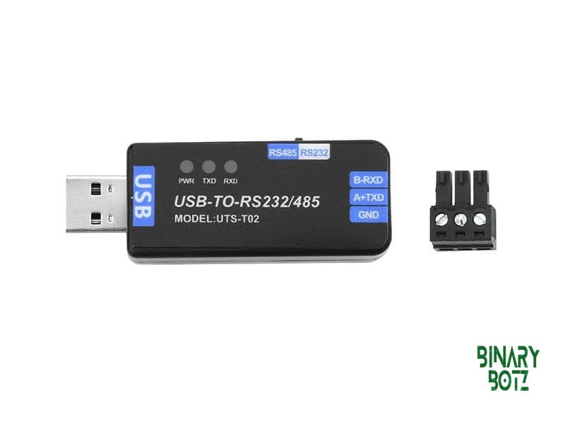 CH343G USB to RS232 RS485 Converter with Surge Protection for Arduino & ESP32 product image