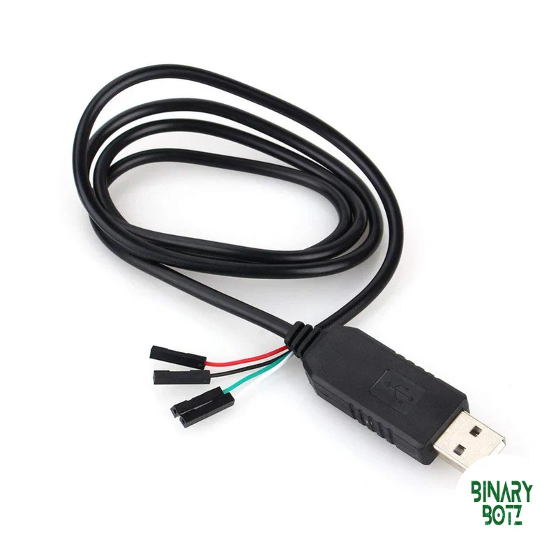 PL2303 USB to TTL Serial Converter Cable for Arduino ESP32 Projects product image