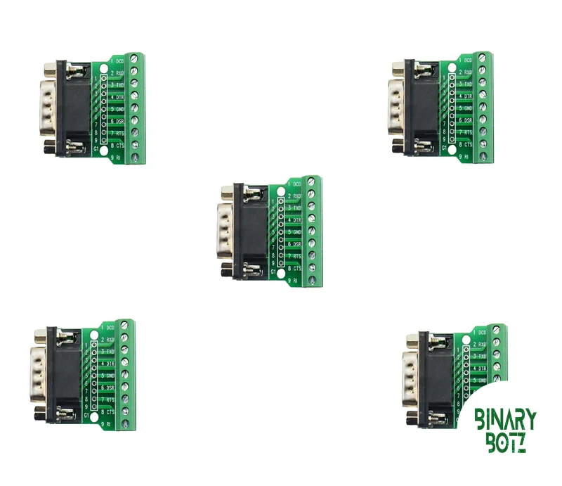 DB9 Male Screw Terminal to RS232 RS485 Conversion Board for Arduino ESP32 product image