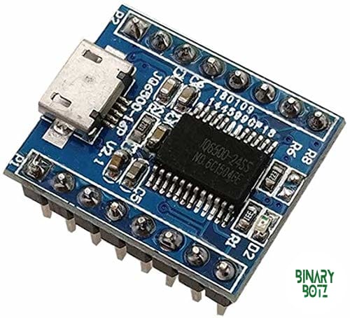 JQ6500 MP3 Audio Decoder Module for Arduino ESP32 IoT Robotics Projects product image
