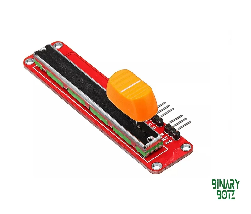 10K Analog Sliding Potentiometer Module for Arduino, ESP32 & Raspberry Pi Projects product image