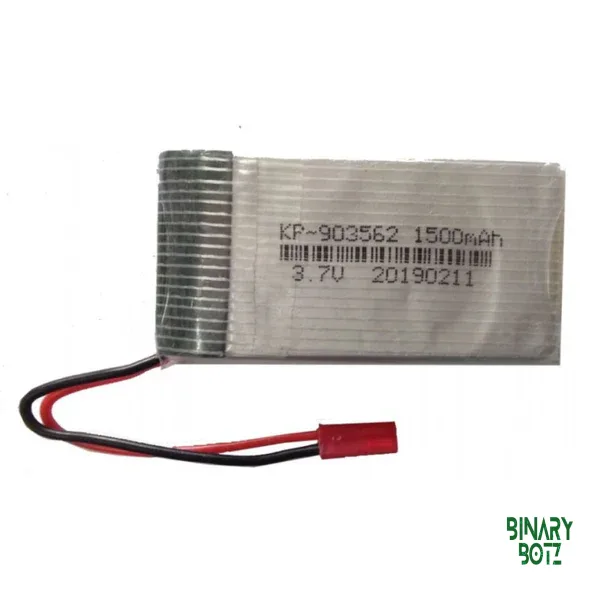 LiPo 1500mAh 3.7V Rechargeable Battery for Drone & DIY Projects product image