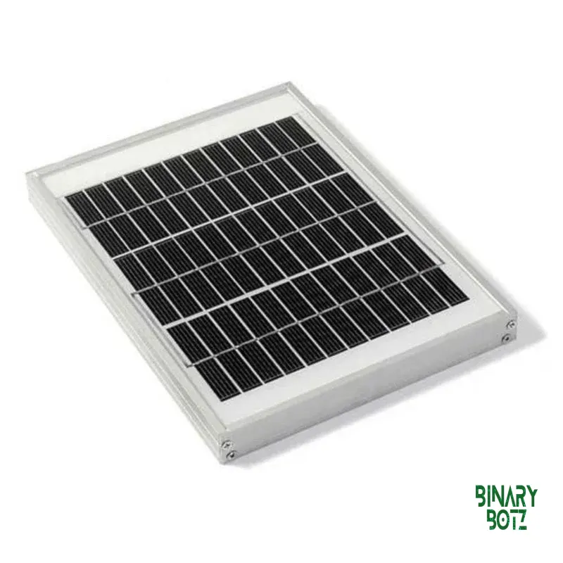 12V 5W Polycrystalline Solar Panel for Arduino, ESP32 & DIY Projects product image