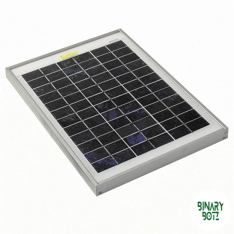 20W 12V Polycrystalline Solar Panel for Arduino ESP32 IoT & Robotics Projects India product image
