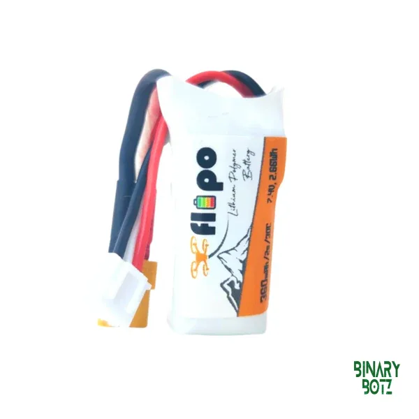 Flipo 360mAh 2S 7.4V 30C/60C LiPo Battery for Drone & Robotics product image