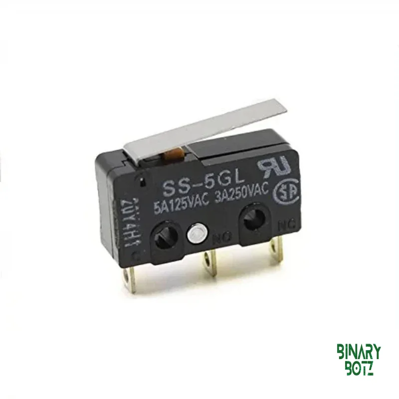 Omron SS-5GL Subminiature Limit Switch for 3D Printer & Arduino product image