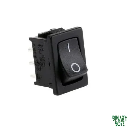 6A 250V SPDT Rocker Switch ON-OFF 3 Pin for Arduino ESP32 DIY Projects product image
