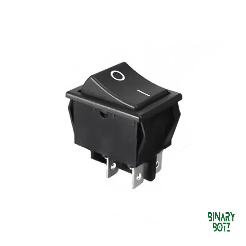16A 250V AC DPST ON-OFF Rocker Switch for Arduino ESP32 Robotics product image