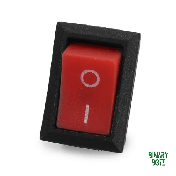 SPST Rocker Switch ON/OFF for Arduino, ESP32, Robotics & DIY Projects product image
