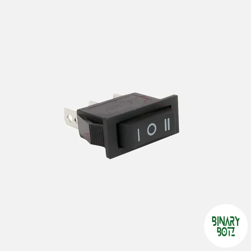 SPST ON-OFF Rocker Switch 15A 250V AC with Dust Cover for Arduino Robotics India product image