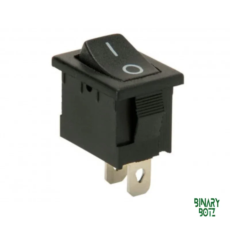 6A 250V AC SPST ON-OFF Rocker Switch for Arduino & DIY Projects product image