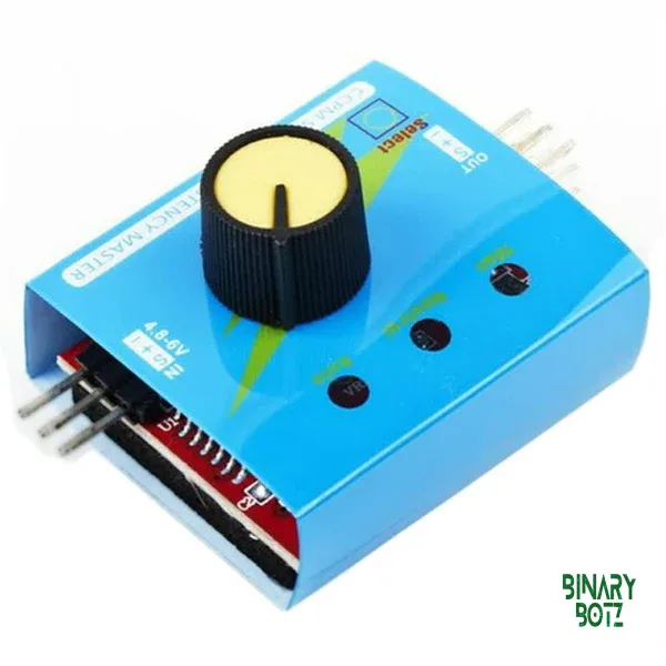 3-Channel Digital Servo & ESC Tester for Arduino, ESP32 & Drone Projects product image