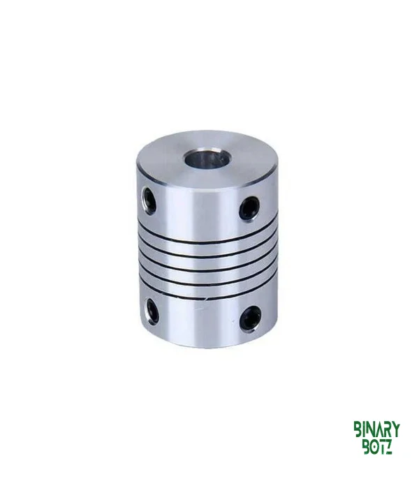 RB NEMA 23 Helical Shaft Coupling 6.35x8mm Aluminum Beam Coupling for Stepper Motor product image
