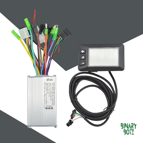 350W 36V Brushless Motor Controller with Display for E-Bike & EV Projects product image