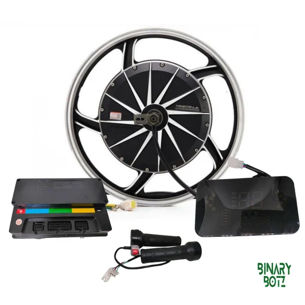 Binary Botz 72V 1500W 17 Inch Hub Motor Kit for E-Bike - BLDC product image