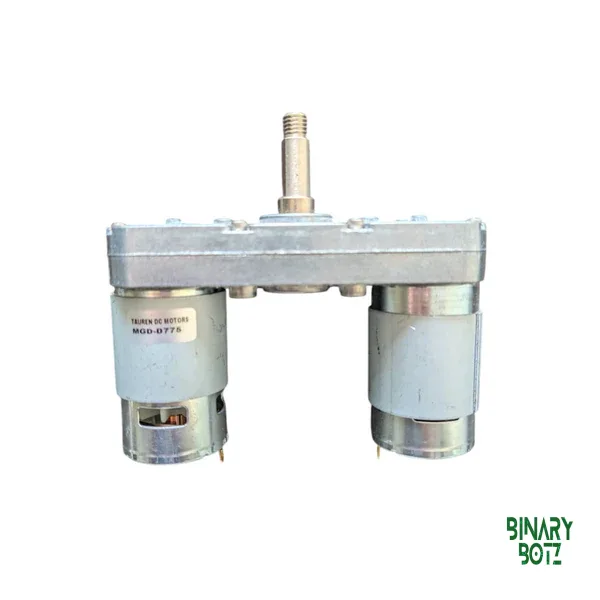 D775 24V 180W DC Gear Motor High Torque for Robotics & Wheelchair Projects product image