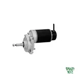 200W 24V PMDC Right-Angle Gear Motor with Brake for Robotics & Automation product image