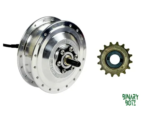 350W 24V BLDC Geared Hub Motor for E-Bike Rear Wheel Conversion product image