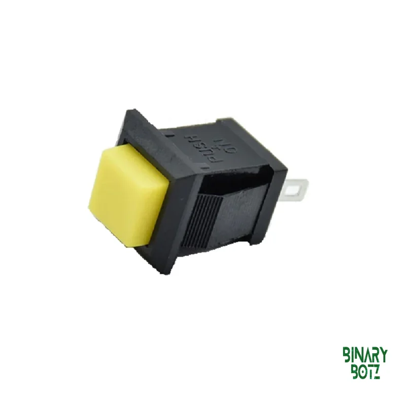 DS-431 Yellow Momentary Push Button Switch NC 2-Pin for Arduino ESP32 Projects product image