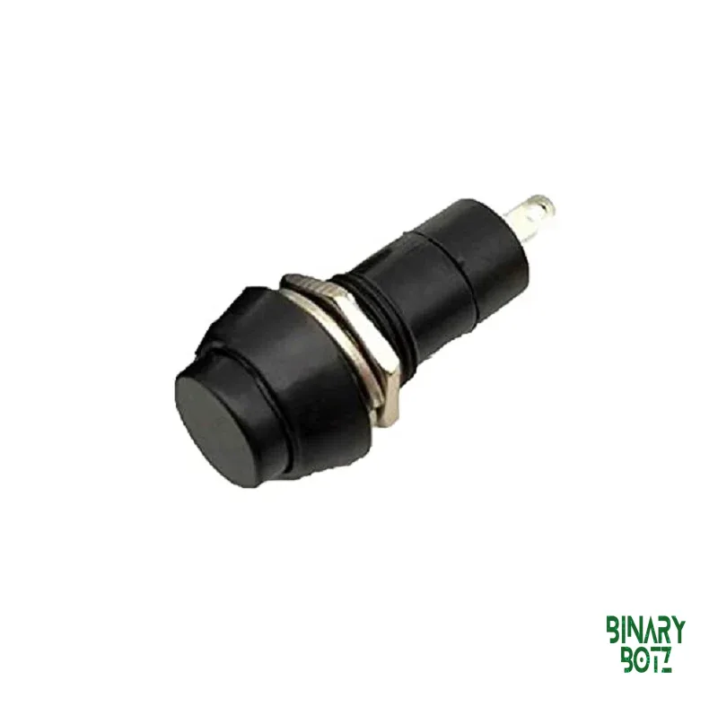 PBS-11B 12mm Momentary Push Button Switch (Black, 2-Pin) for Arduino & ESP32 product image
