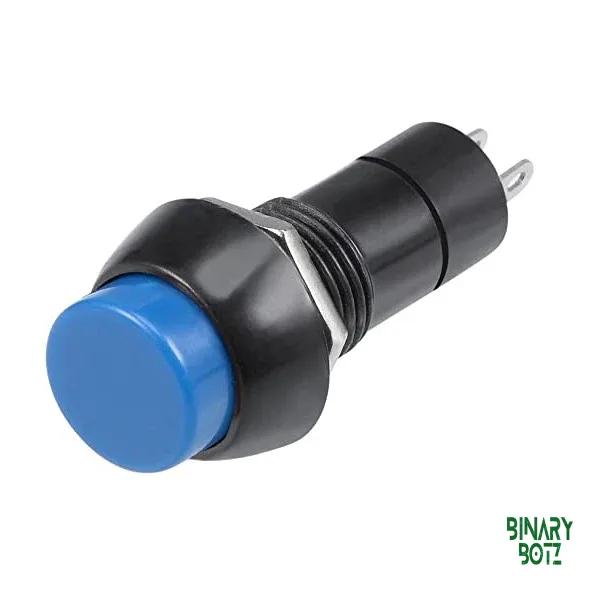 PBS-11B 12mm Blue Momentary Push Button Switch 2-Pin for Arduino ESP32 DIY product image