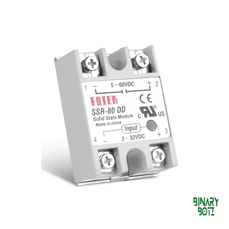 Fotek SSR-80DD DC to DC Solid State Relay 5-60V 80A product image