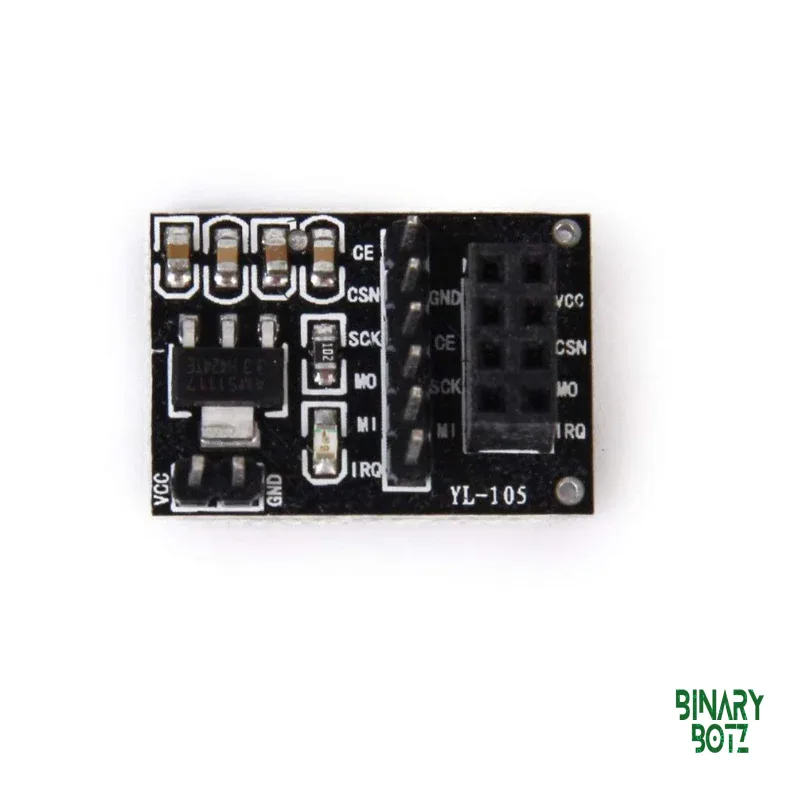 NRF24L01 Adapter Board with AMS1117 3.3V Regulator for Arduino ESP32 IoT product image