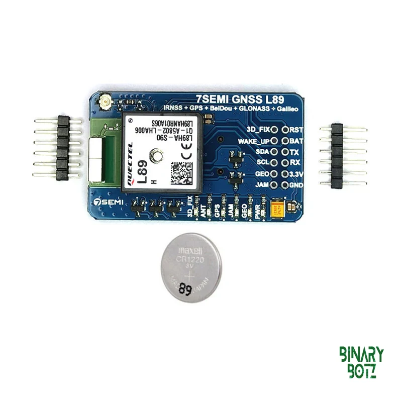 7Semi L89HA Multi-GNSS Breakout Module GPS IRNSS GLONASS BeiDou Galileo QZSS product image