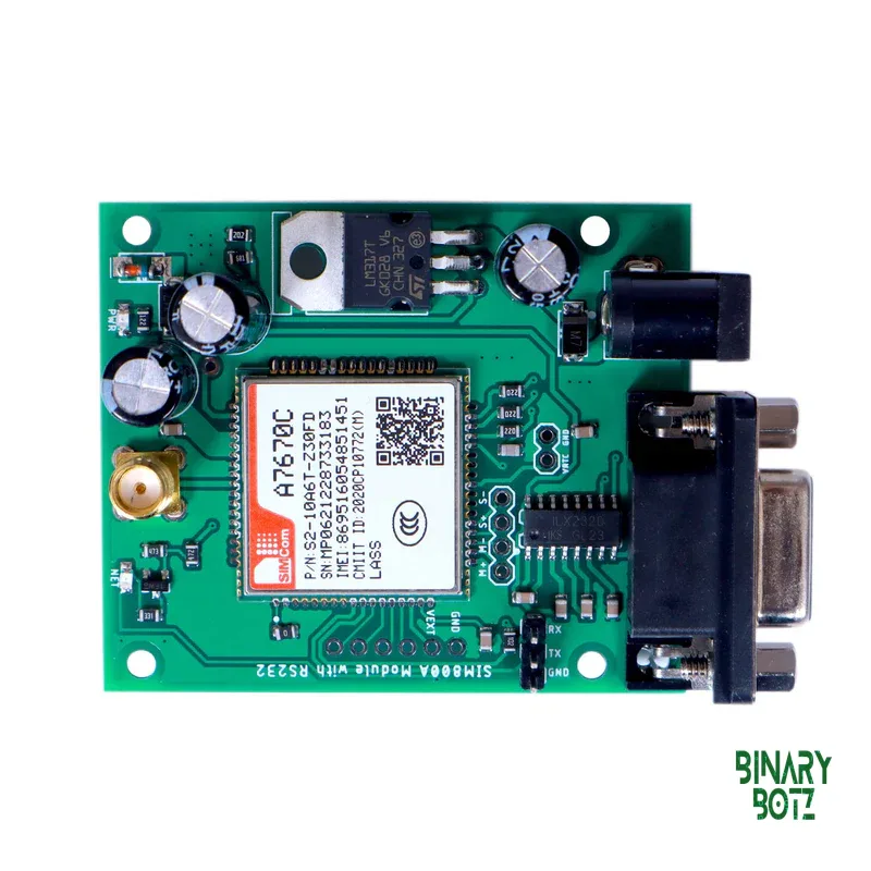 SIMCOM A7670C 4G LTE RS232 Modem for IoT & Robotics Projects product image