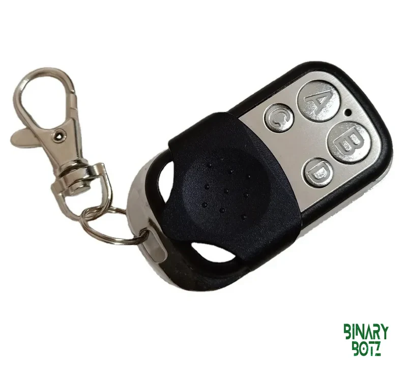 433MHz 4-Channel Remote Control Cloning Duplicator Key Fob for Arduino IoT Projects product image