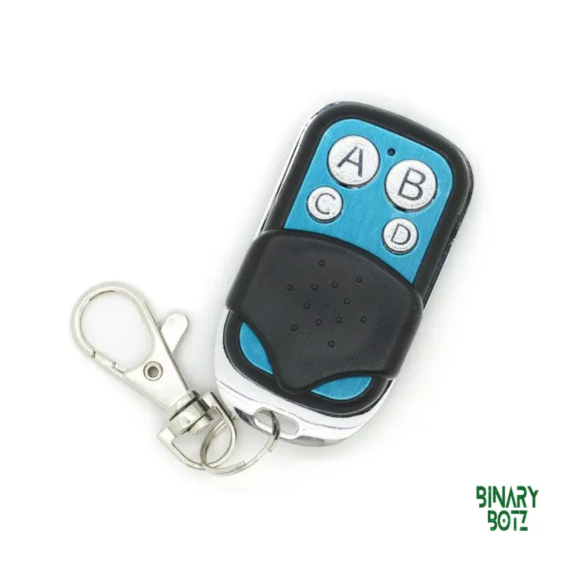 433MHz 4-Button Keychain RF Remote Control for Arduino ESP32 IoT Projects product image
