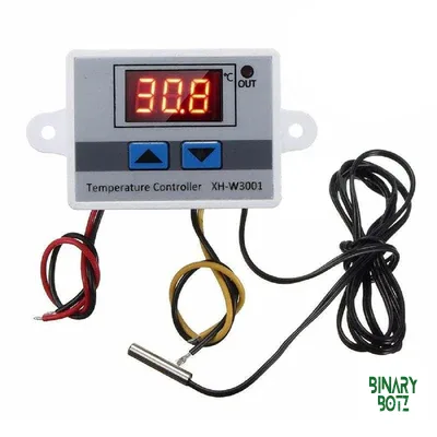 XH-W3001 AC 220V 1500W Digital Thermostat Temperature Controller with Waterproof Probe product image