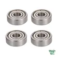 608ZZ Radial Ball Bearing 8x22x7mm ABEC-3 (Pack of 4) for 3D Printer CNC Robotics product image