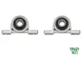 KP08 Pillow Block Bearing 8mm Bore - Zinc Alloy Mounted Ball Bearing for Robotics product image