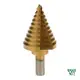 Titanium Coated HSS Step Drill Bit (1/4" to 1-3/8") for Metal & Wood product image
