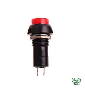12mm Red Momentary Push Button Switch PBS-11A 2-Pin for Arduino ESP32 Projects product image
