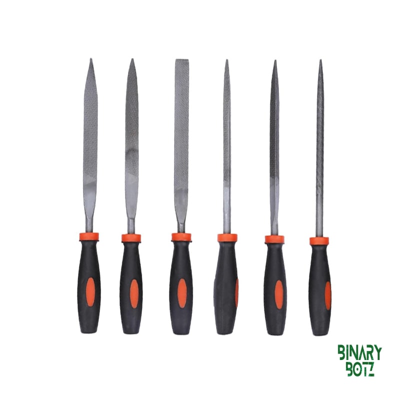 Stanley Black+Decker 6-Piece Needle File Set 174mm for Metal Wood Plastic Deburring product image
