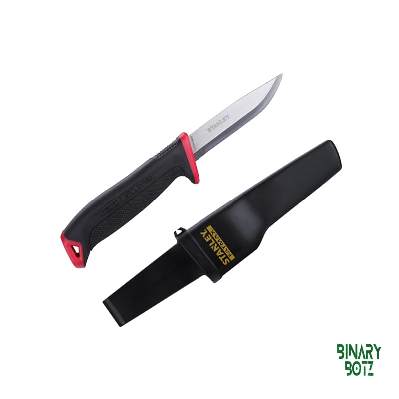Stanley Heavy-Duty Utility Knife 9.2cm Carbon Steel Blade for Arduino & DIY Projects product image