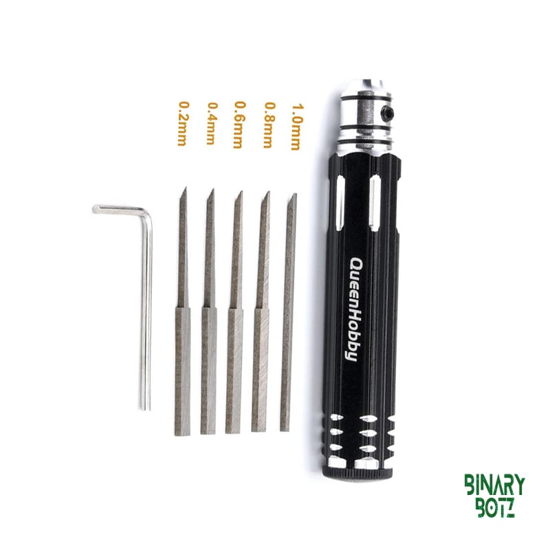 5-Blade Precision Hobby Cutter & Chisel Set for Arduino & Robotics Projects product image
