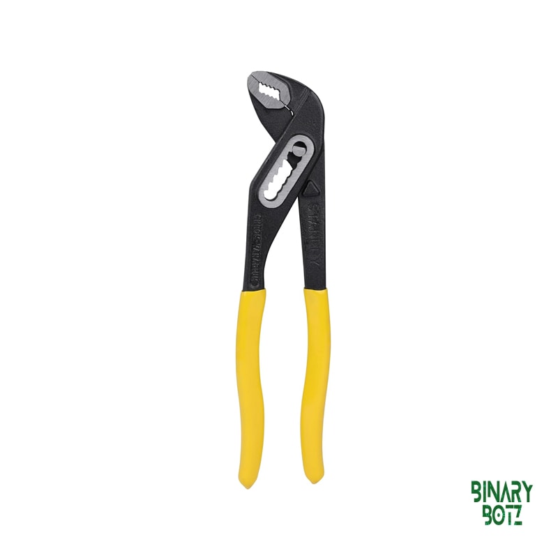 STANLEY 71-669 10" Slim Curved Jaw Pump Plier for Arduino & Robotics product image