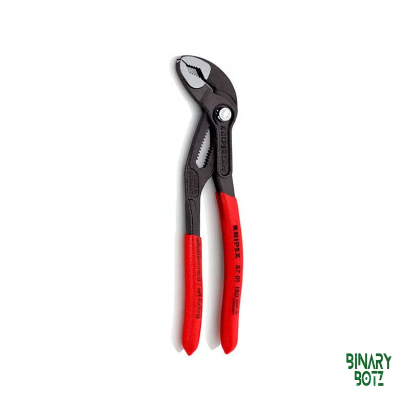 KNIPEX 87 01 180 Cobra Water Pump Plier 180mm Chrome Vanadium Steel product image